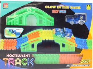 PISTA CON COCHE 157 PZAS CON LUZ LED