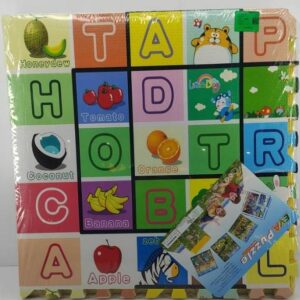 PUZZLE EVA EDUCATIVO GRANDE (4PZ)