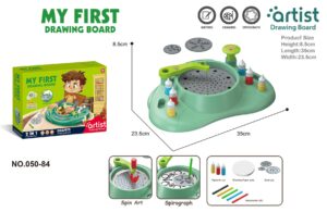 JUEGO SPIROGRAPH + SPIN ART 2EN1 C/13 ACC