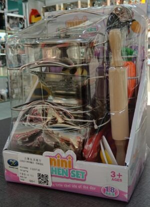 SET ALUMINIO 18 PZAS EN BURBUJA