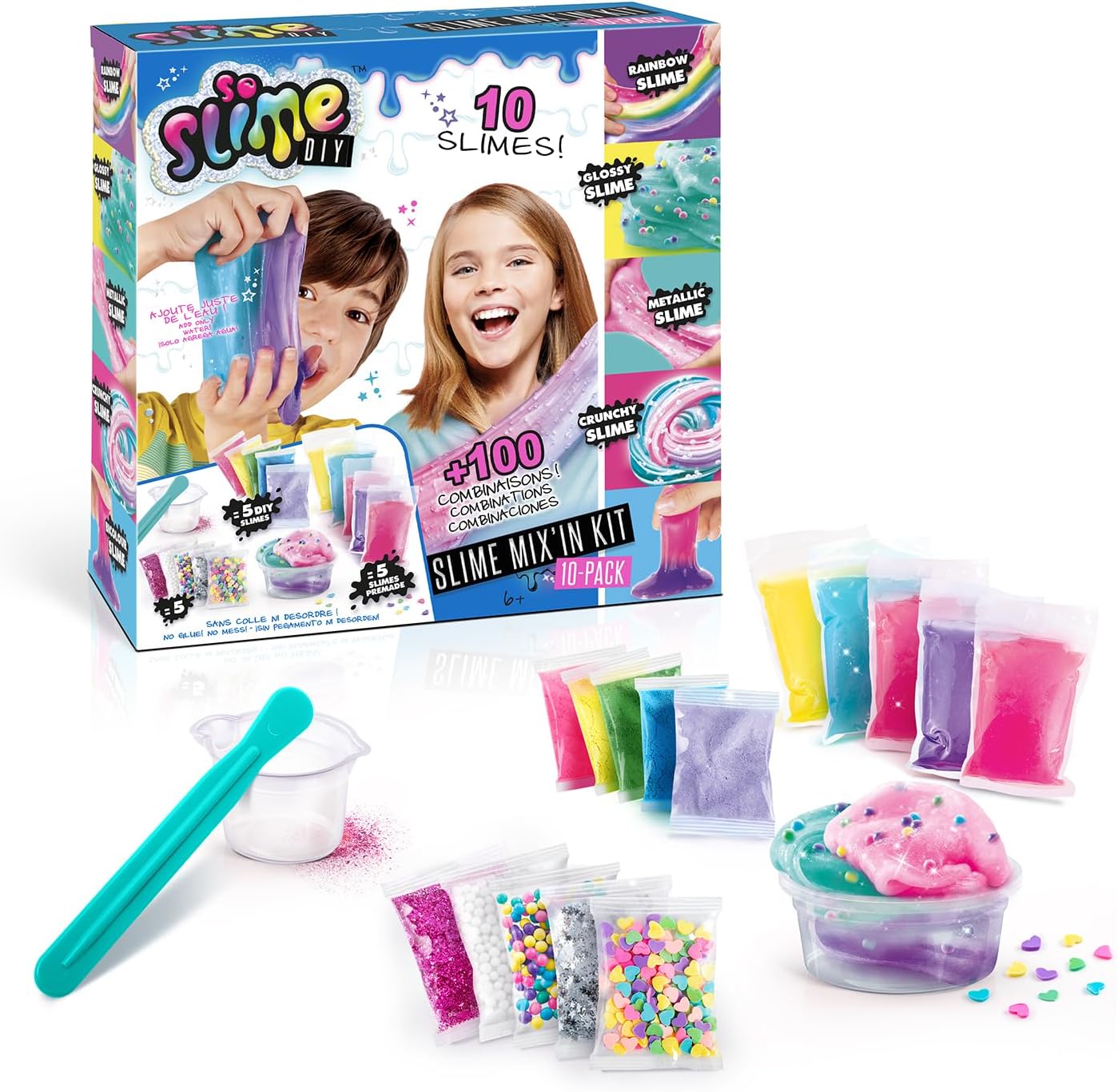 Slime Mix In Kit 10 Pack