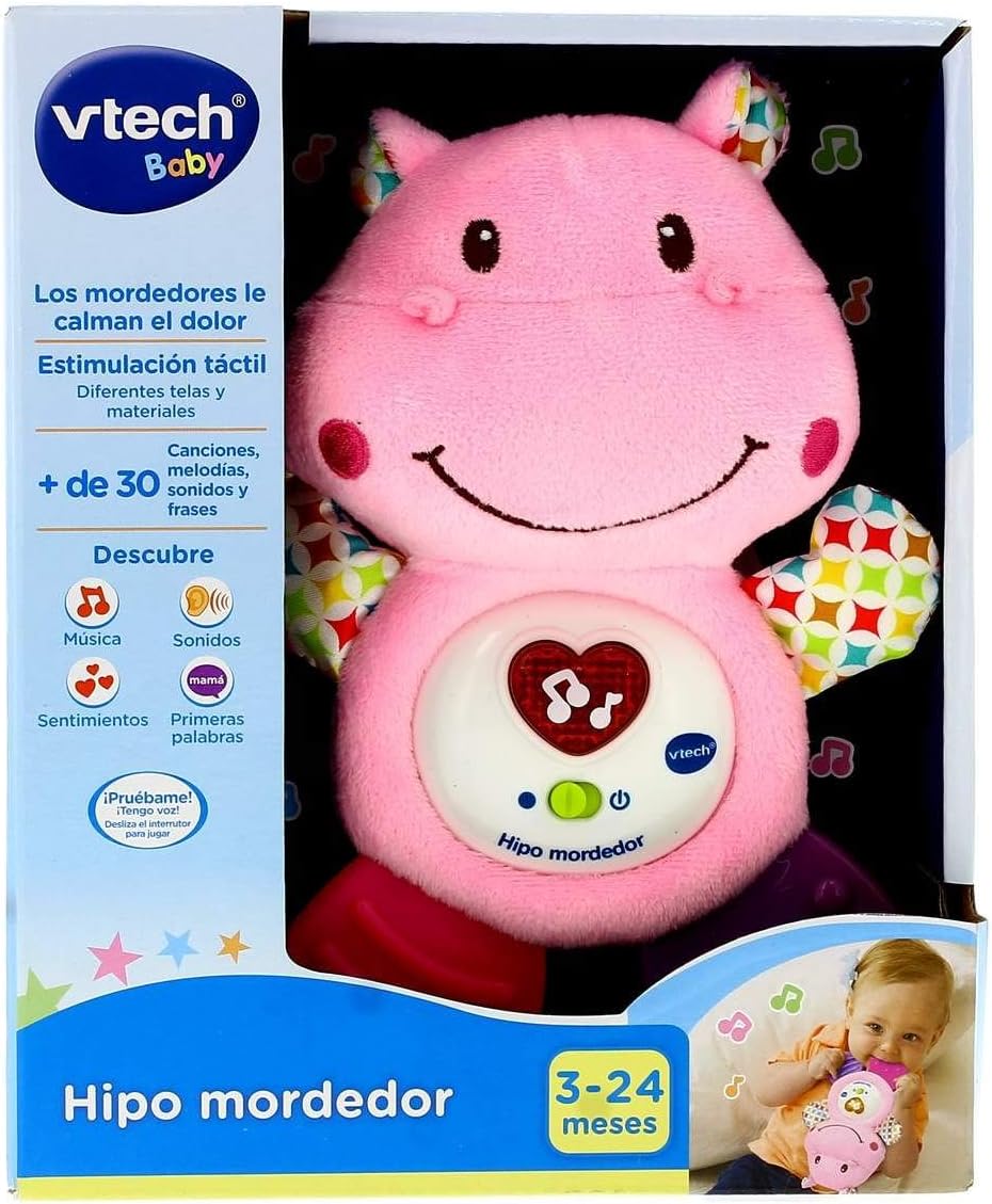 Hipo mordedor rosa - Imagen 2