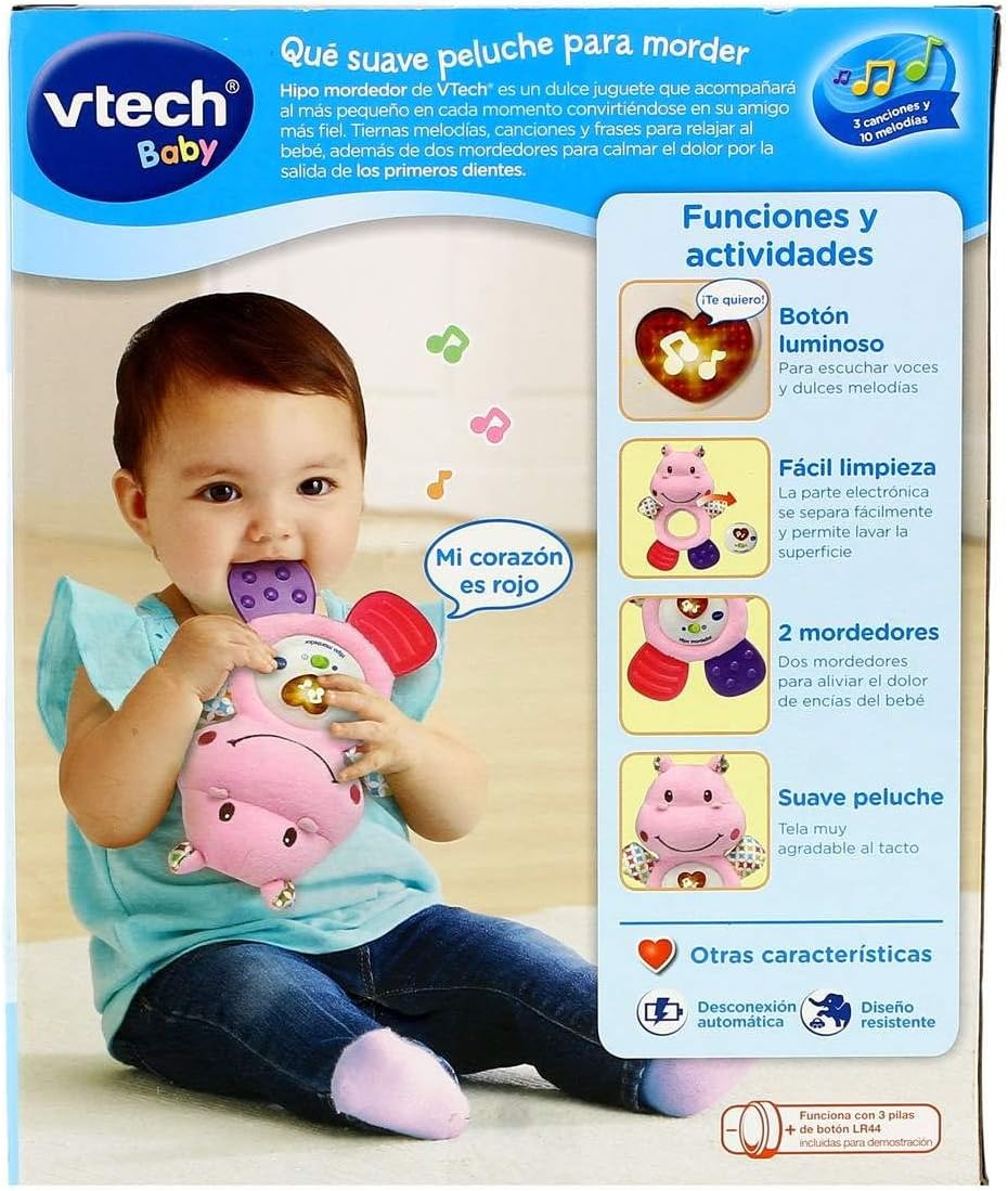 Hipo mordedor rosa - Imagen 3