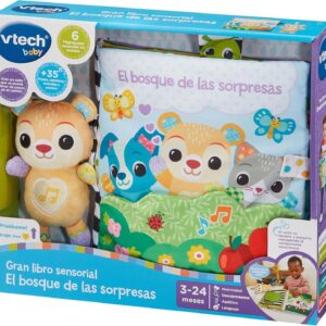 Gran libro sensorial El bosque de las sorpresas