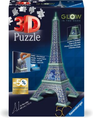 50° aniversario: Torre Eiffel Glow in the Dark