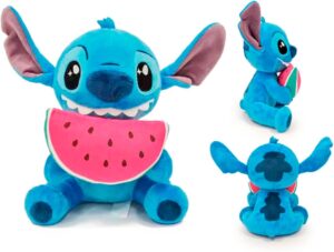 Peluche Stitch con sandía 25 cm