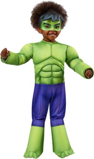 DISFRAZ HULK PRESCHOOL DELUXE 3-4 AÑOS