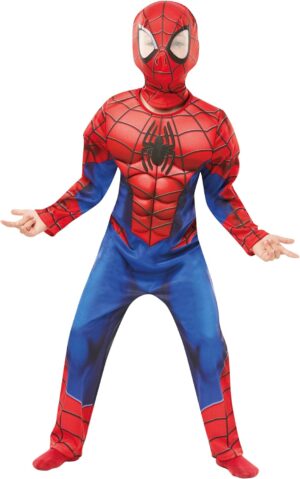 DISFRAZ SPIDERMAN DELUXE 7-8 AÑOS/ 122-128cm