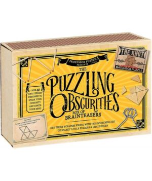 Professor Puzzle Caja De Oscuridades Con Un Surtido De Rompecabezas