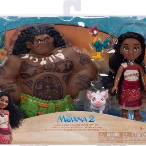 Set de Regalo Vaiana de 15 cm - Incluye Vaiana Maui y Sus Amigos