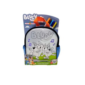 Mochila Bluey para Colorear