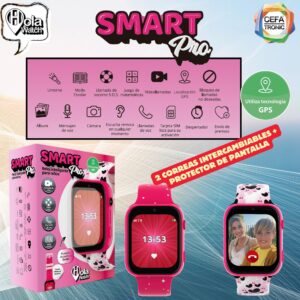 Reloj Inteligente Hola Watch "Smart Pro Pink"