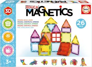 Magnetics Educativo Construcción 3D 26 P