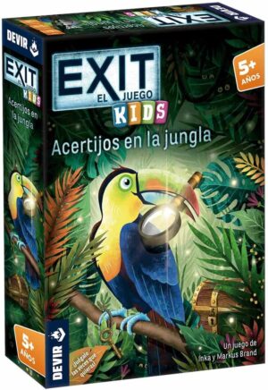 EXIT ACERTIJOS EN LA JUNGLA(INFANTIL)