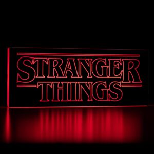 STRANGER THINGS  LOGO LIGHT