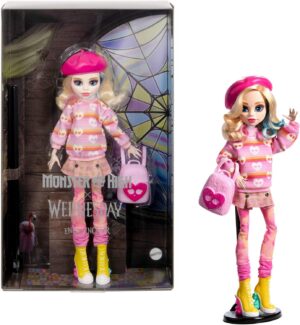 Muñeca Coleccionable De Miércoles Y Monster High, Enid Sinclair