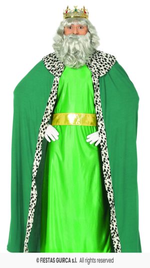 DISFRAZ REY MAGO VERDE T.L 52-54