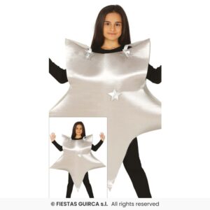 DISFRAZ ESTRELLA PLATA 3-4 AÑOS