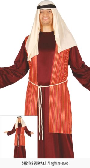 DISFRAZ PASTOR SAN JOSE MARRON T.L 52-54
