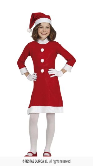 DISFRAZ MAMA NOEL 10-12 AÑOS