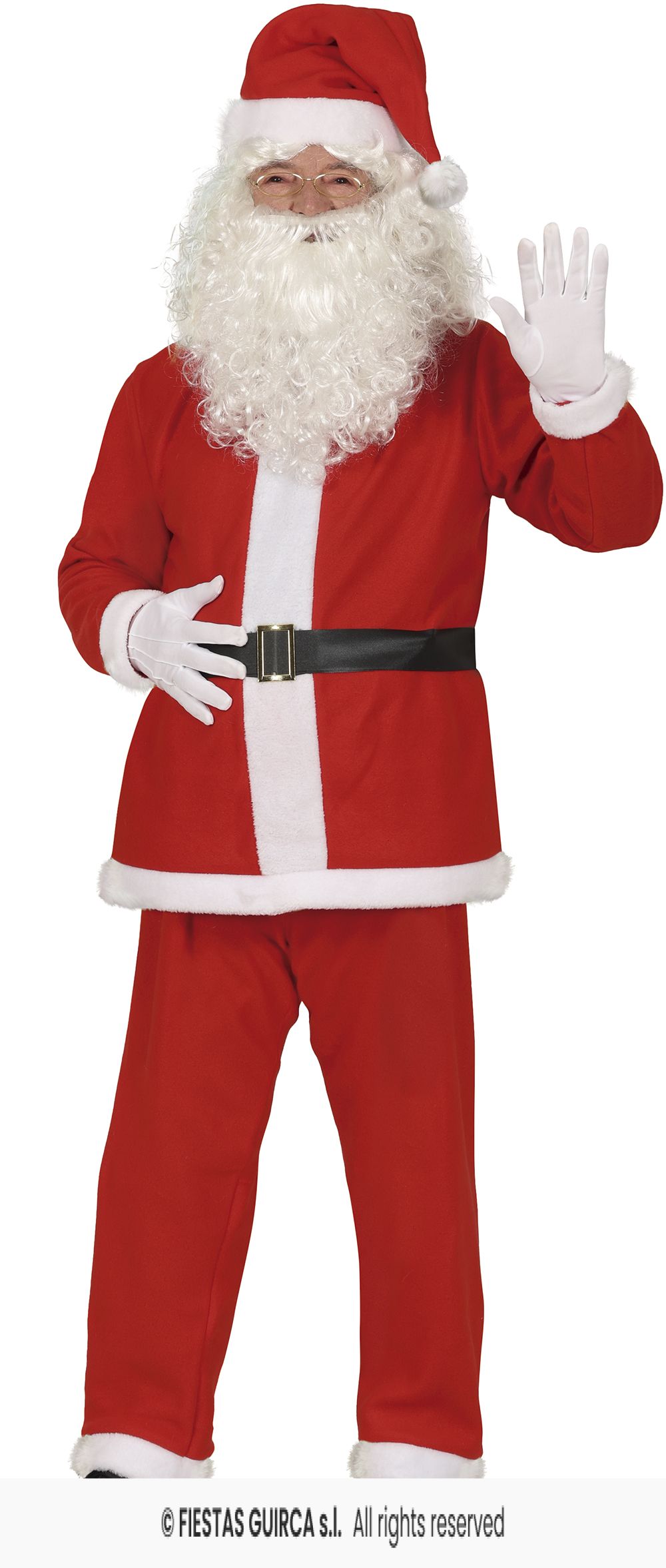 DISFRAZ PAPA NOELSANTA T.M 48-50