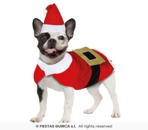 DISFRAZ NOEL PARA MASCOTAS TALLA L