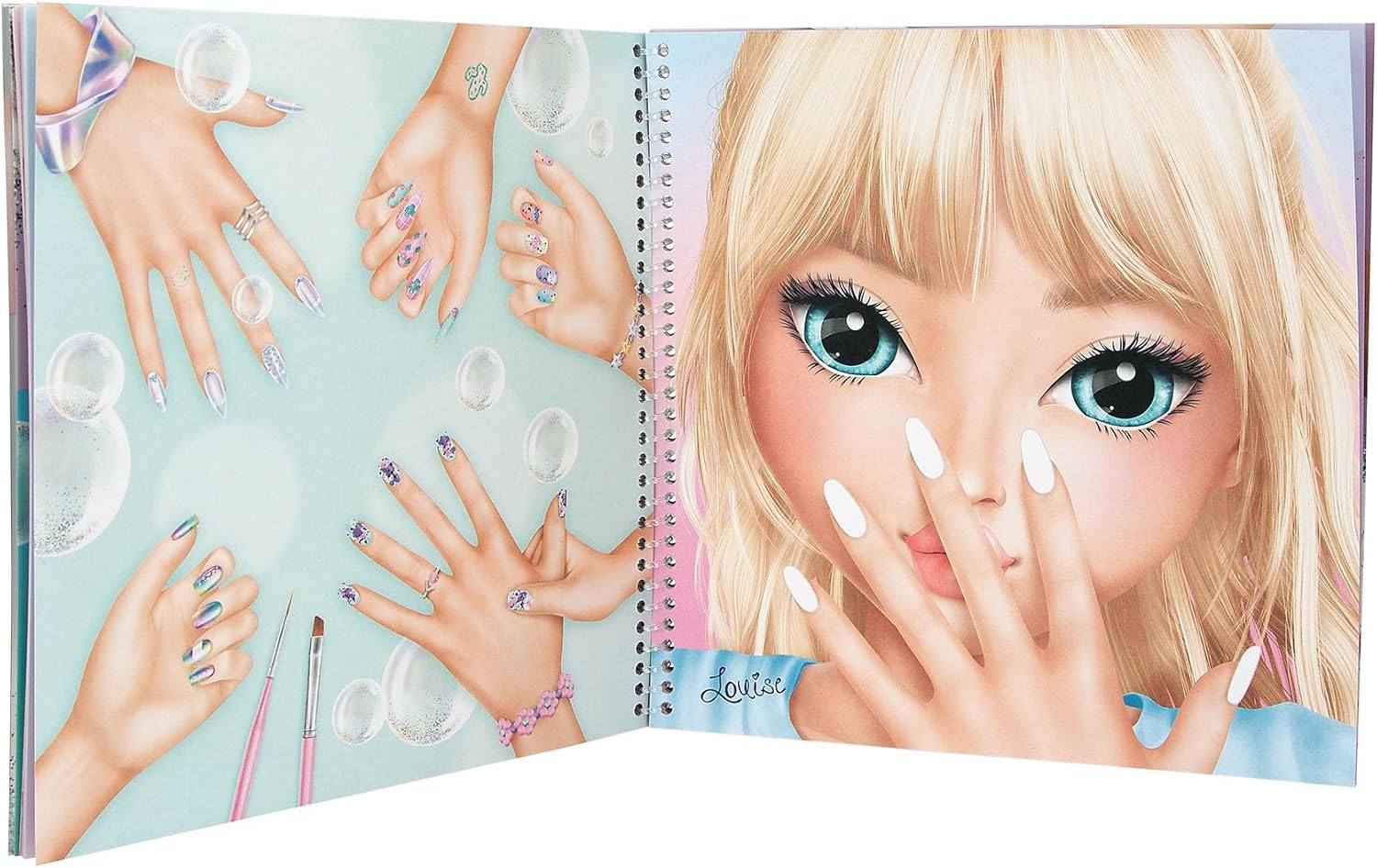 Create your Hand-Design cuarderno para colorear TOPModel - Imagen 2