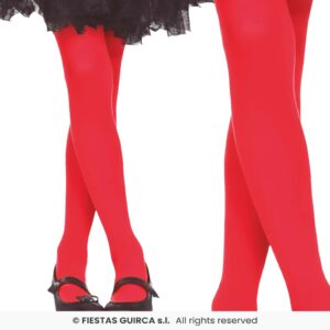 PANTYS ROJOS 7-12 AÑOS