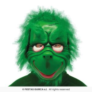 MASCARA DUENDE VERDE GRUÑON GRINCH