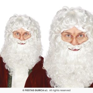 PELUCA CON BARBA NOEL