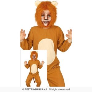 DISFRAZ LEON 5-6 Años