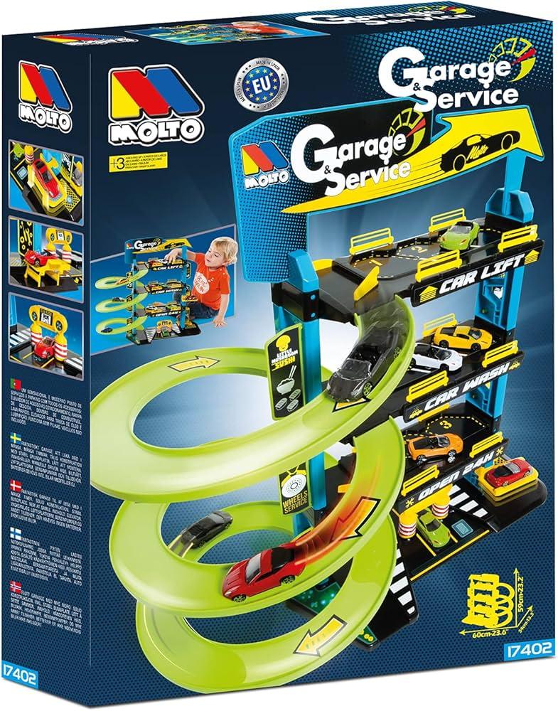 Parking de juguete con 4 Plantas