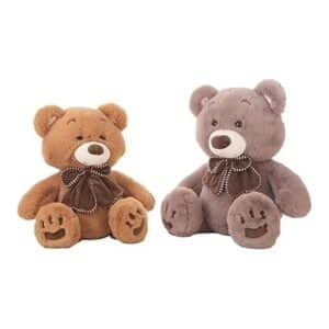 OSO CARE   80 CM 2 COL. BISÓN, MARRÓN