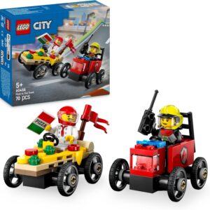 60458 Pizza vs. Fire Truck Race Ca.. Lego