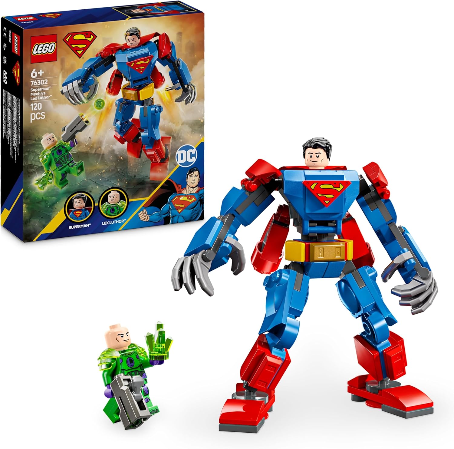 76302 Superman Mech vs. Lex Luthor Lego