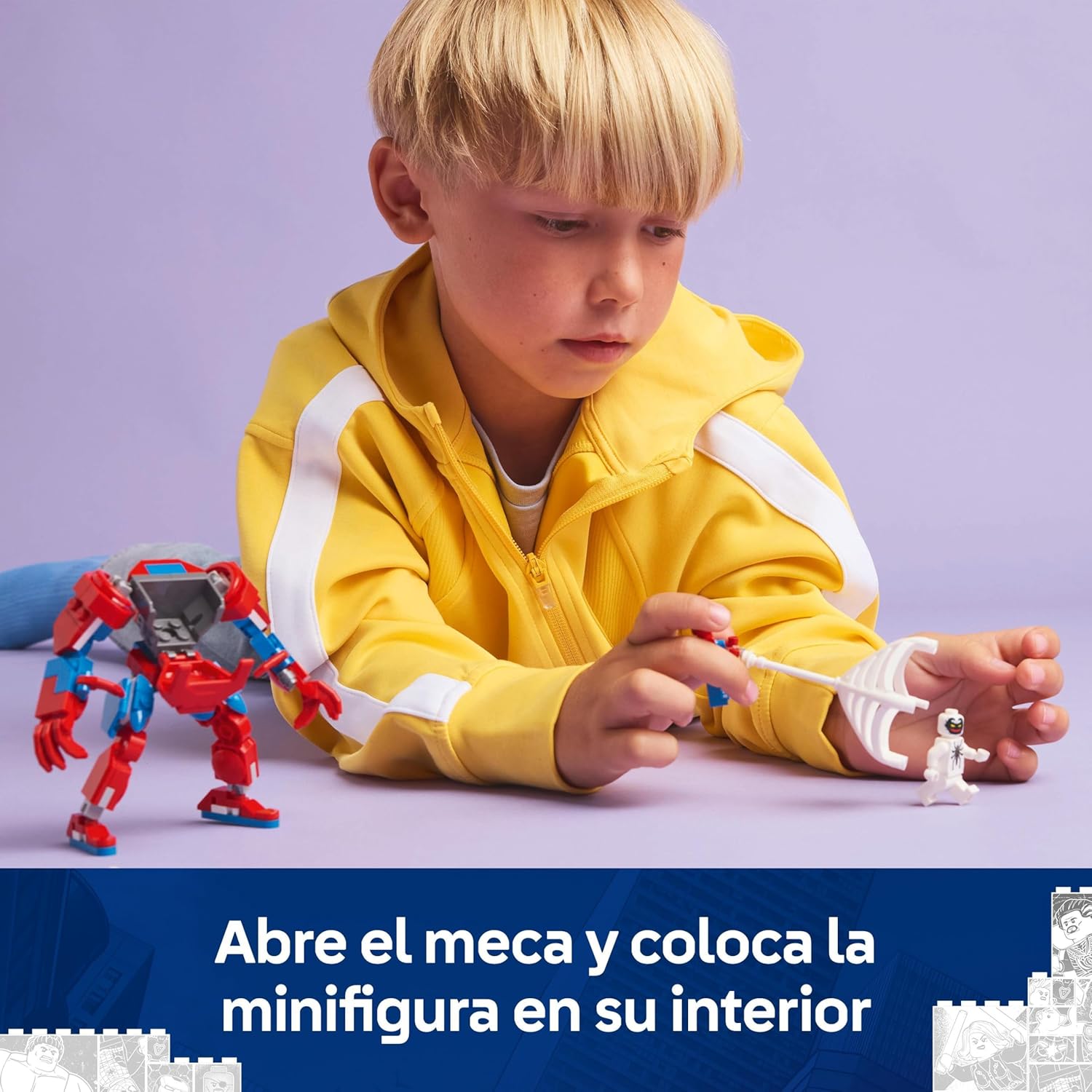 76308 Spider-Man Mech vs. Anti-Venom Lego - Imagen 3