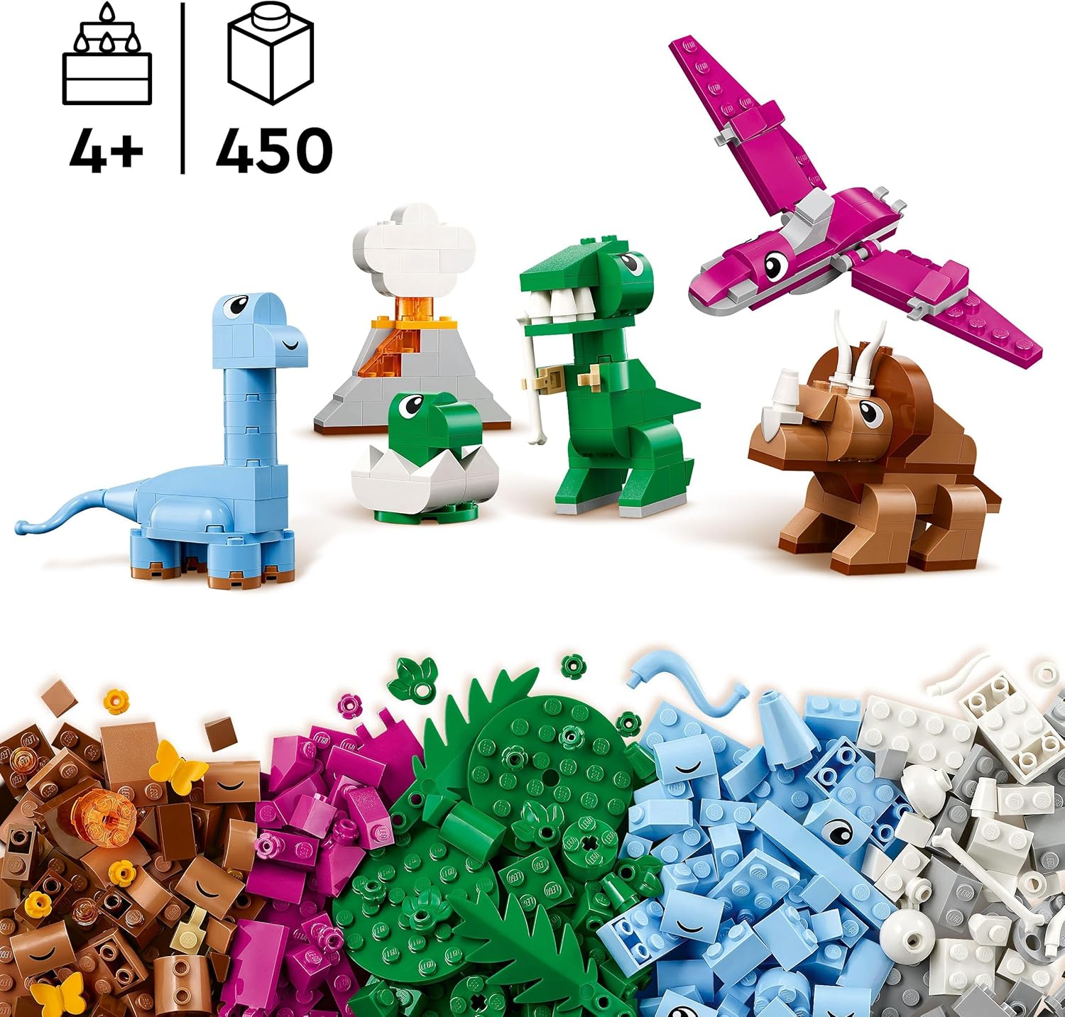 LEGO Classic Dinosaurios Creativos - Lego 11041 - Imagen 2