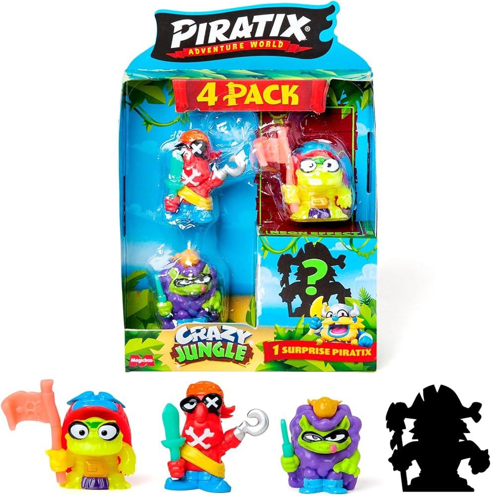 PIRATIX CRAZY JUNGLE - Four Pack Surtido