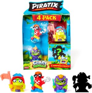 PIRATIX CRAZY JUNGLE - Four Pack Surtido