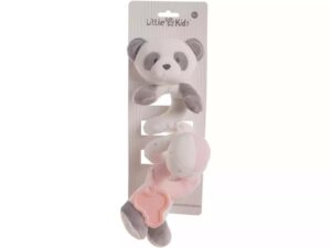 Espiral baby panda rosa 25cm