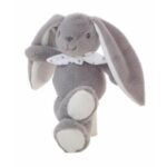 Peluche Conejo luna 40 cm 2 col. surt.- rosa empolvado, gris - Imagen 2