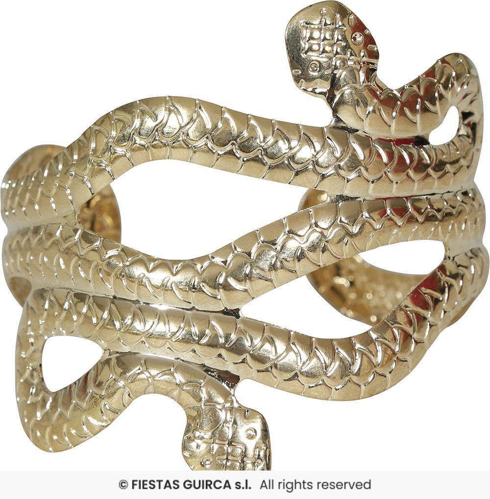 BRAZALETE SERPIENTE METALICO, ADULTA - Imagen 2