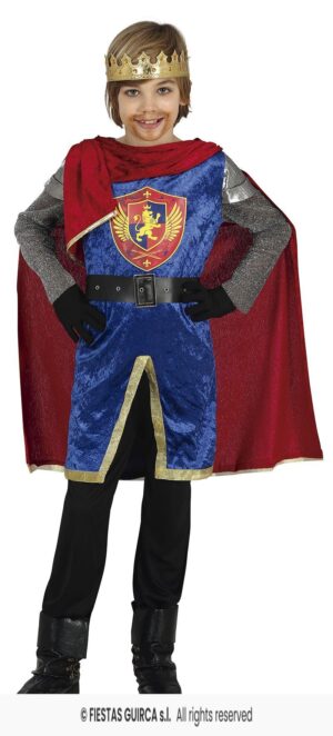 DISFRAZ REY MEDIEVAL 5-6 Años