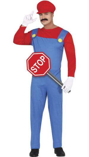 DISFRAZ MAQUINISTA GRANJERO MARIO 52-54 (L)