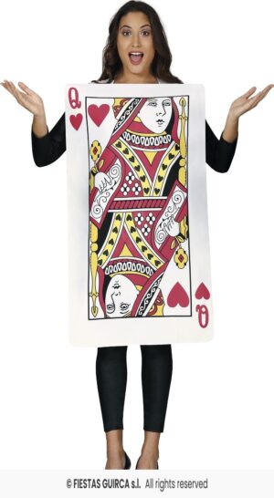 DISFRAZ DAMA DE CARTAS (L)