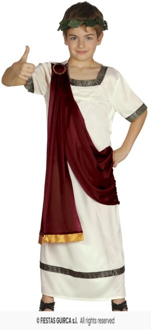 DISFRAZ ROMANO CESAR 5-6 Años
