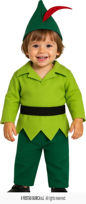 DISFRAZ ARQUERO PETER PAN18-24 Meses