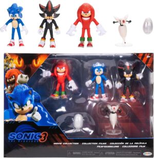 Sonic 3 La Película - Multipack de Figuras 6 cm, Serie 1