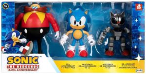 Sonic - Pack de 3 Figuras de 10 cm