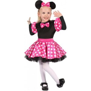 DISFRAZ MINNIE ROSA FUXIA 3-4 AÑOS